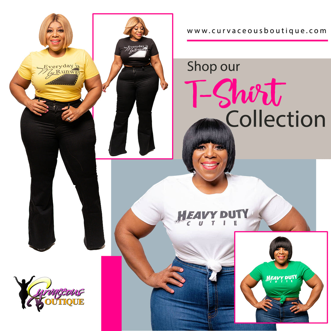 Curvaceous Cuties T- Shirts Collection