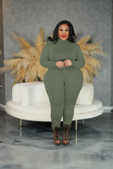 Olive Green Lonnie Catsuit