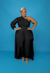 Black Hi Low Dress