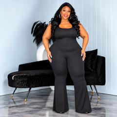 Black Get It Ribbed Set