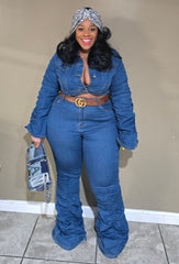 Blue Thing Ruch Denim Jacket