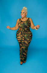 Camo Tank Dress