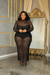 Black Spice Things Up  Dress