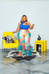 Teal Rock The Tulle Pants