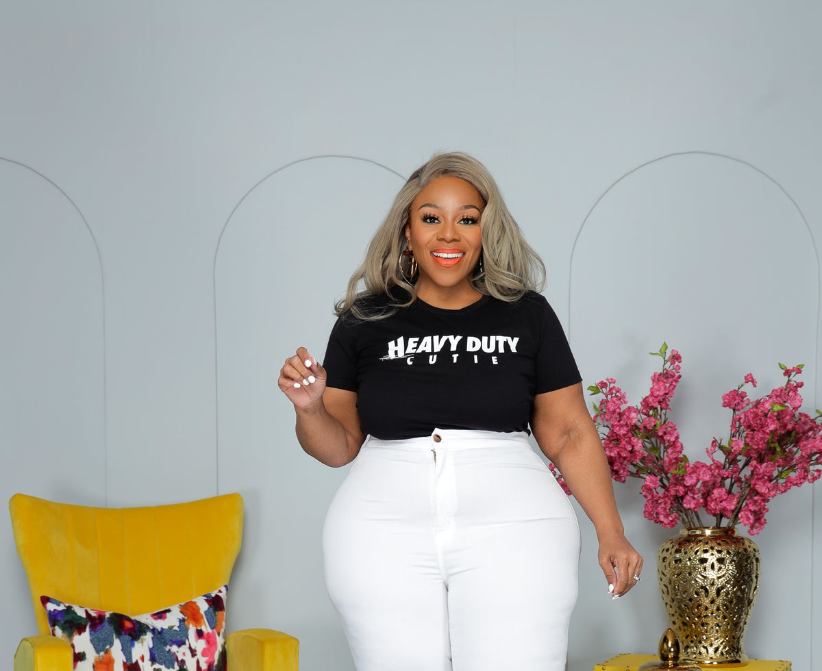 Black Heavy Duty Cutie Tee