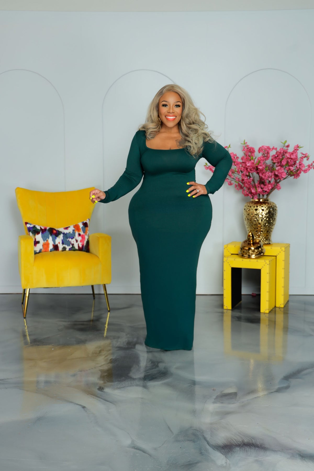 Hunter Snatched Maxi Dress