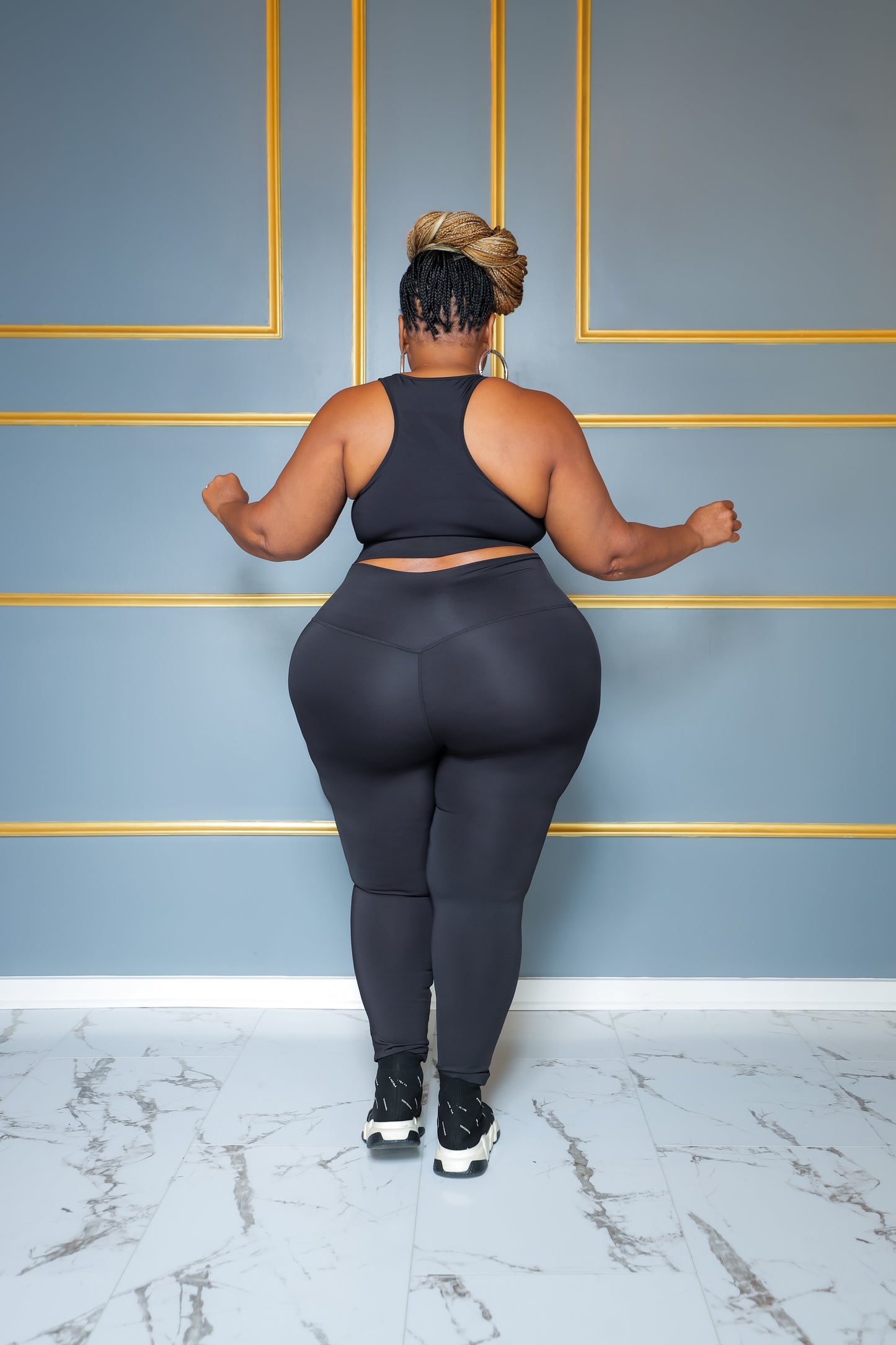 Black Work Out Active Set