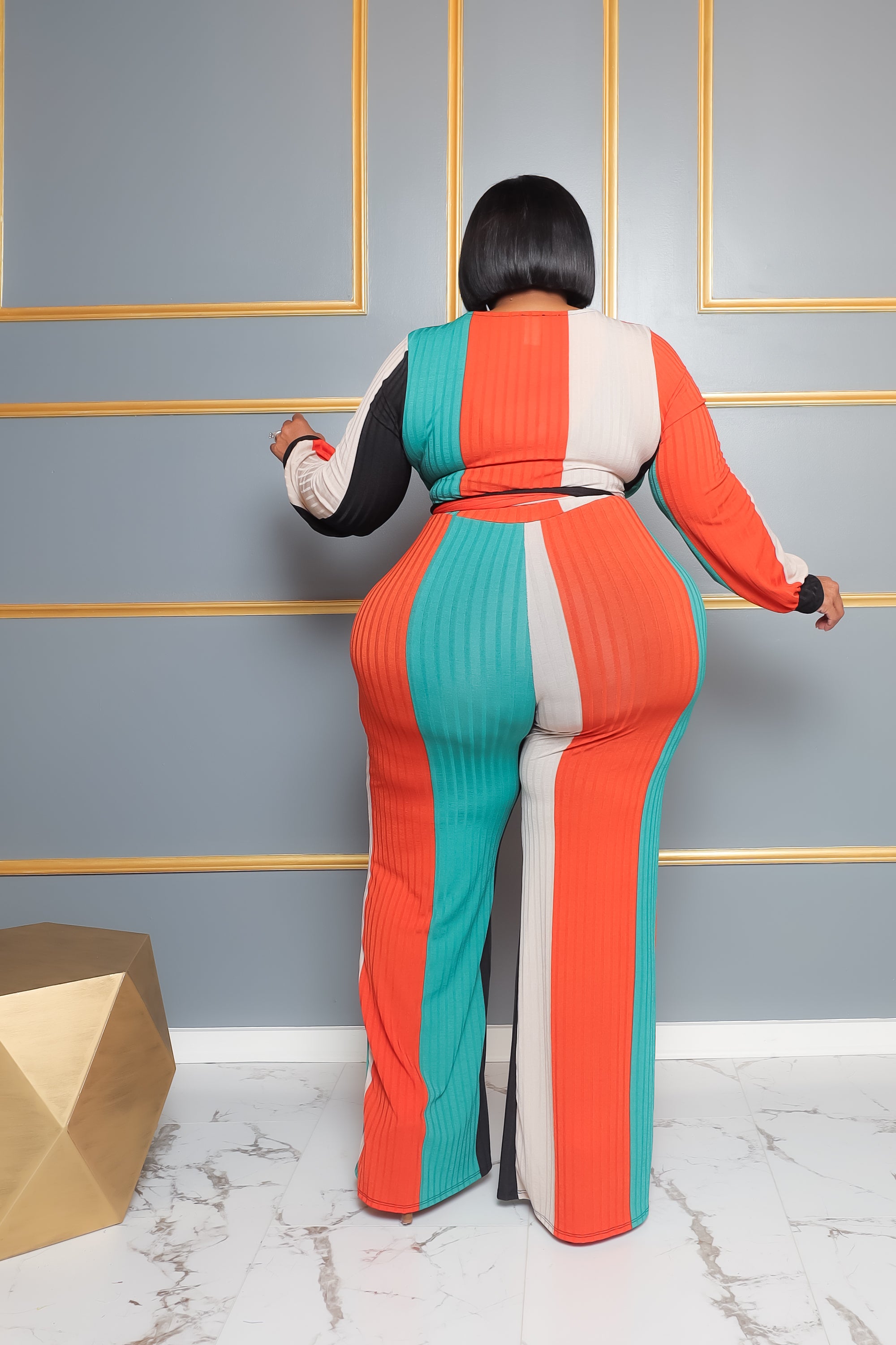 Orange Right Up My Alley Jumpsuit