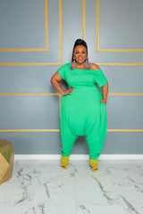 Green M C Hammer Jumpsuit