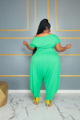 Green M C Hammer Jumpsuit