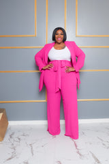 Pink Boss Babe Suit