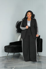 Black Glam Side Suit