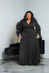 Black Lashun Skirt Set