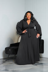 Black Lashun Skirt Set