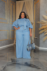 Just Business Denim Set