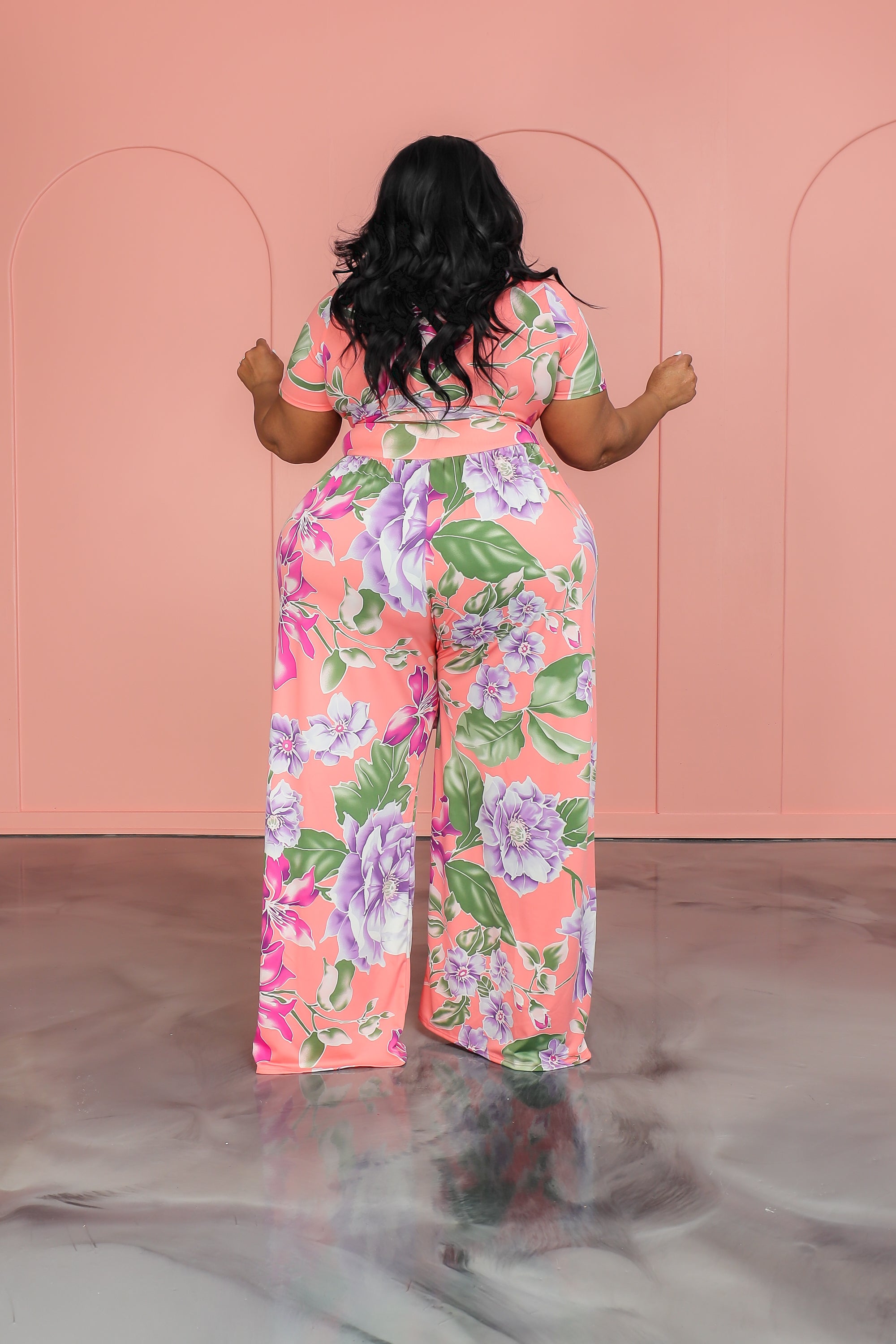 Floral All Tied Up Pant Set