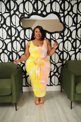 Yellow Cotton Candy Dress