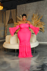 Pink High Expectation Gown