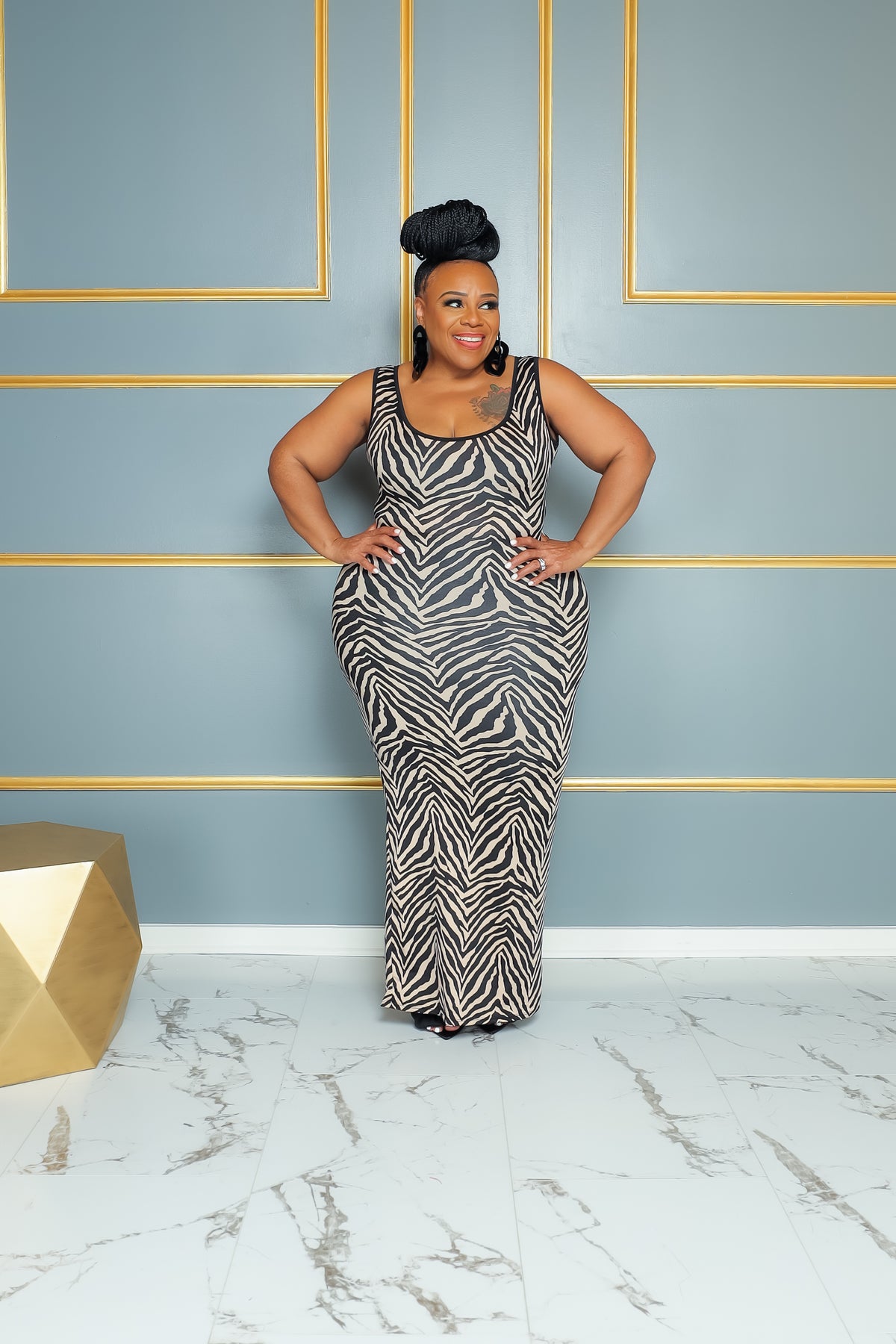 Exotic  Escape Ruch Dress