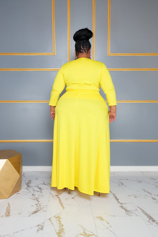 Load image into Gallery viewer, Lemon Riley Skirt Set

