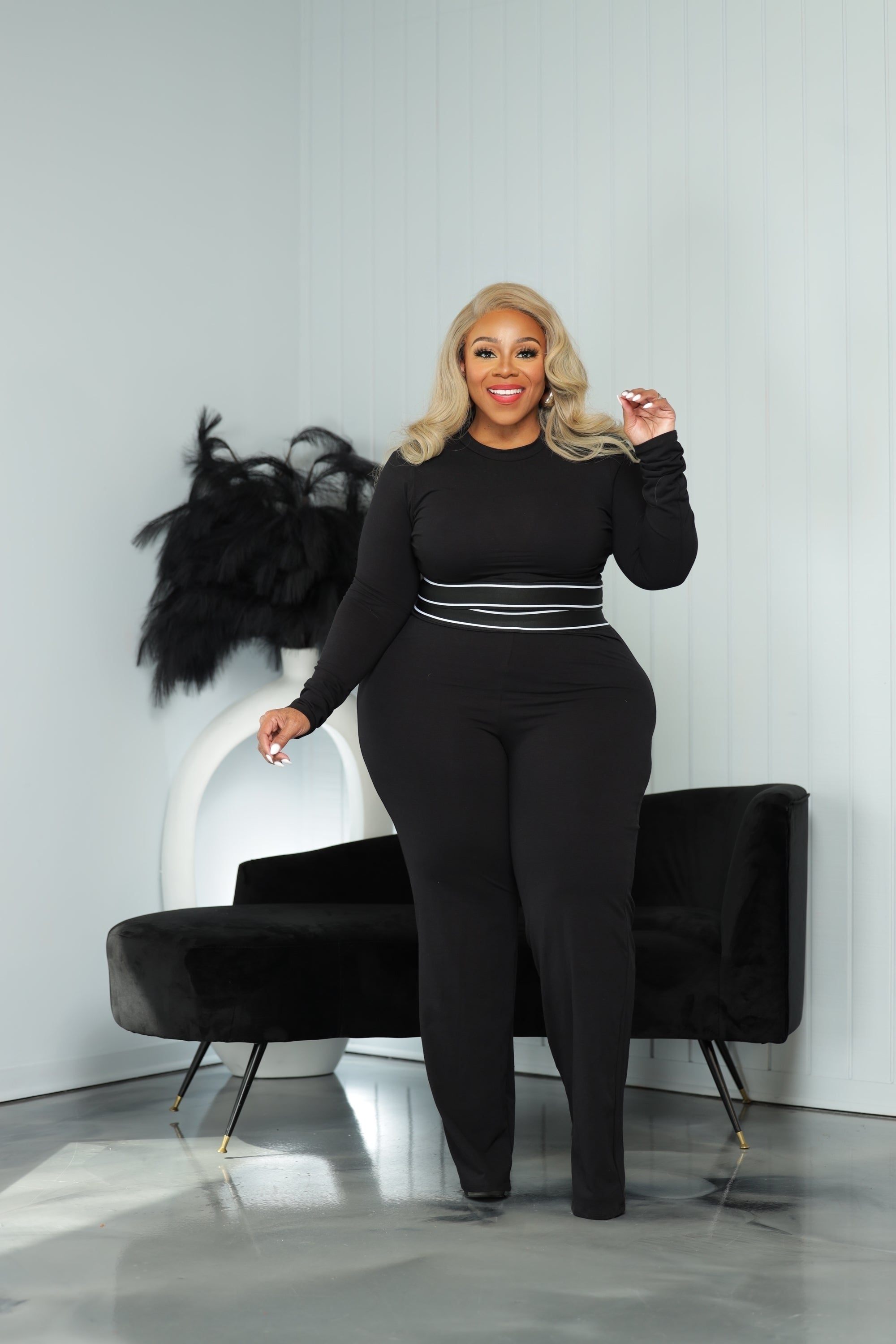 Black Sporty Moment Set
