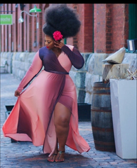 Coral Ombre Dress