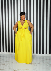 Yellow Y-Not Skirt Set