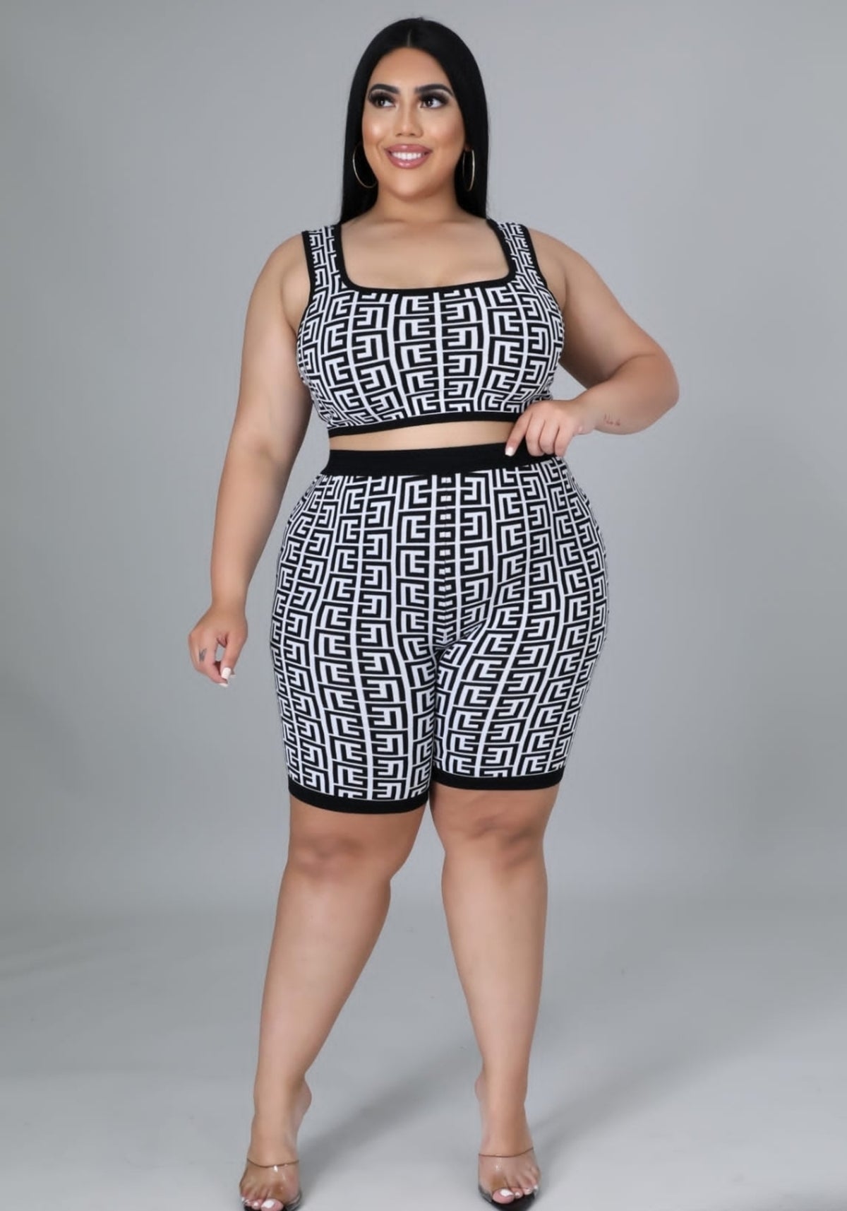Maze Tank Short Set