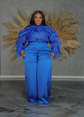 Royal Blue Rose Set