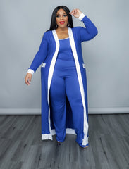 Royal Blue Pant Set