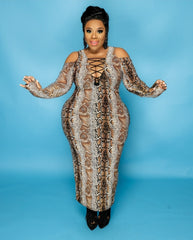 Python Lace Dress