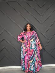 Pink Print Tunic