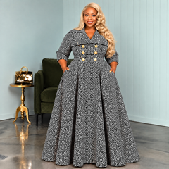 Greek Bethany Coat Dress