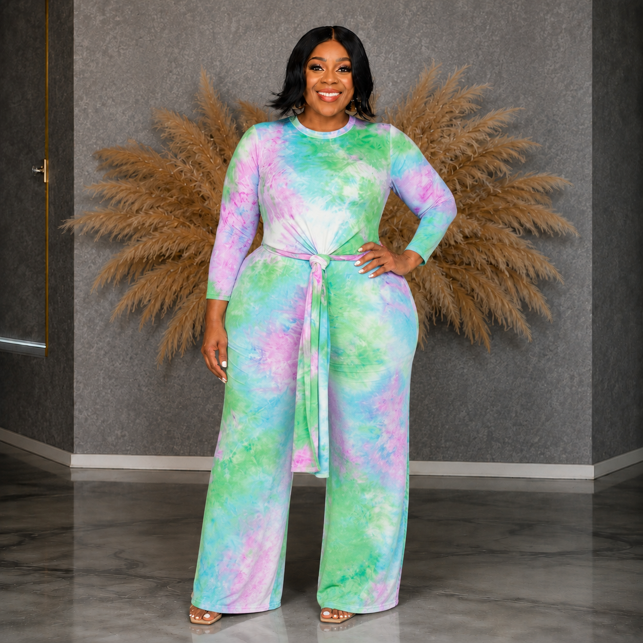Purple Tye Dye Set