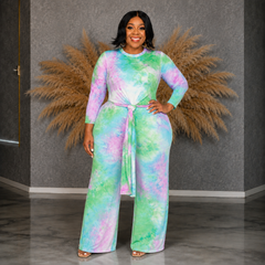 Purple Tye Dye Set