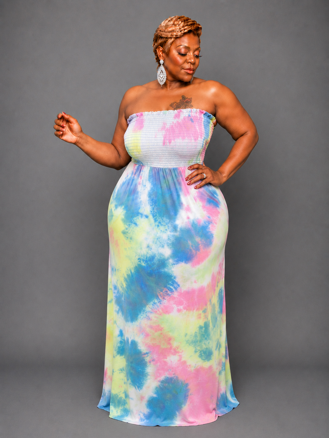 Tye Dye Tube Dress