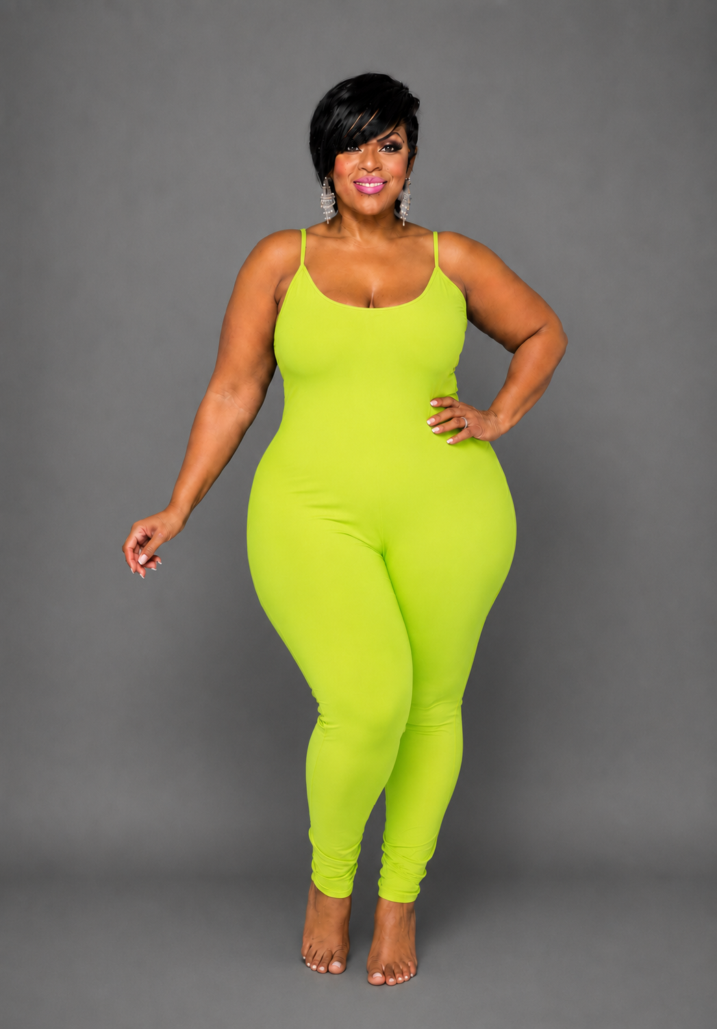 Neon Disco Catsuit