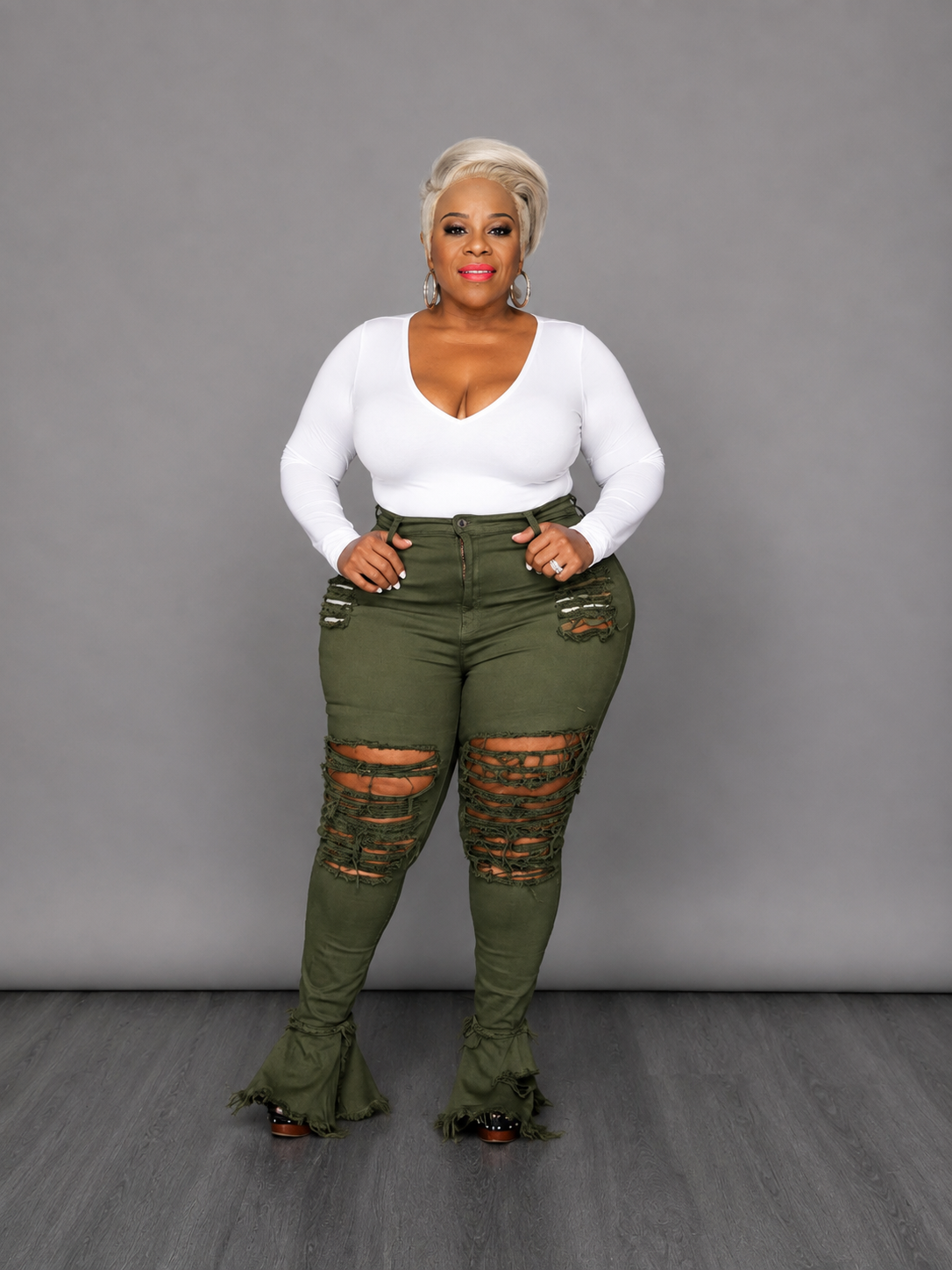 Green Rock Da Bell Jeans