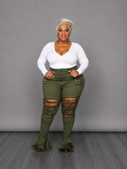 Green Rock Da Bell Jeans