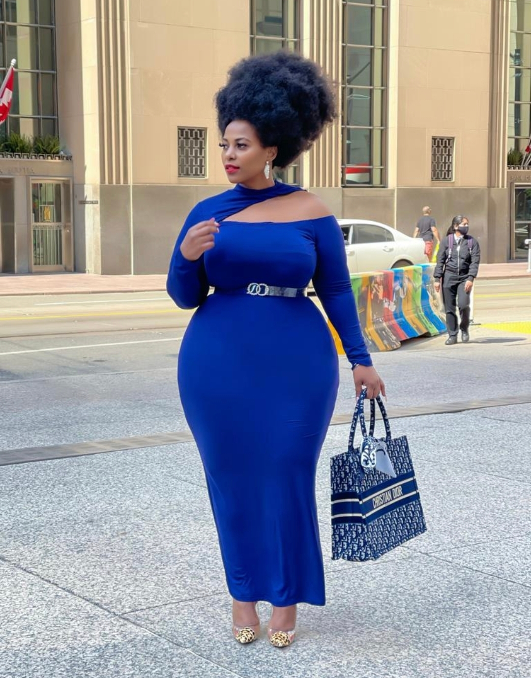 Navy Cut Above Dress