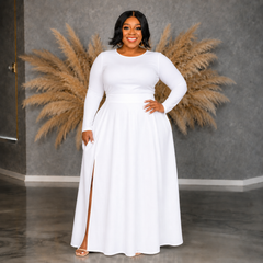 White Riley Skirt Set