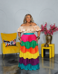 Chaka Tiered Dress