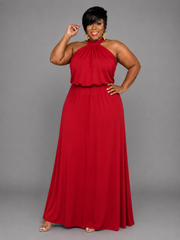 Red Mock Dress