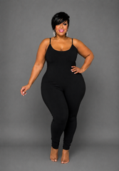 Black Disco Catsuit