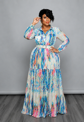 Watermark Maxi Dress