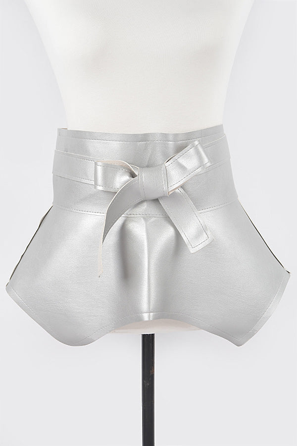 Silver Skirt Belt