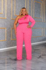 Pink Bodysuit Set