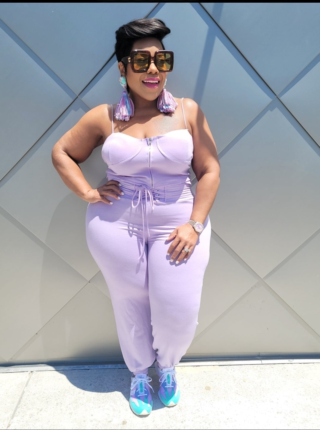 Lavender Jogger Set
