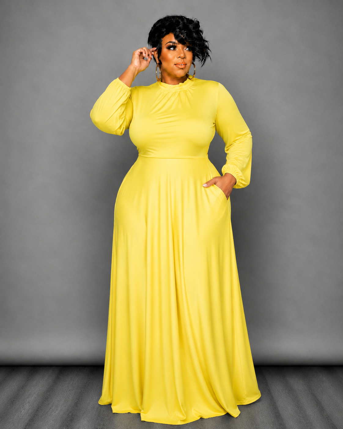 Yellow Lori Maxi Dress