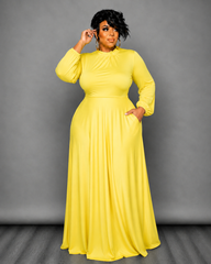 Yellow Lori Maxi Dress
